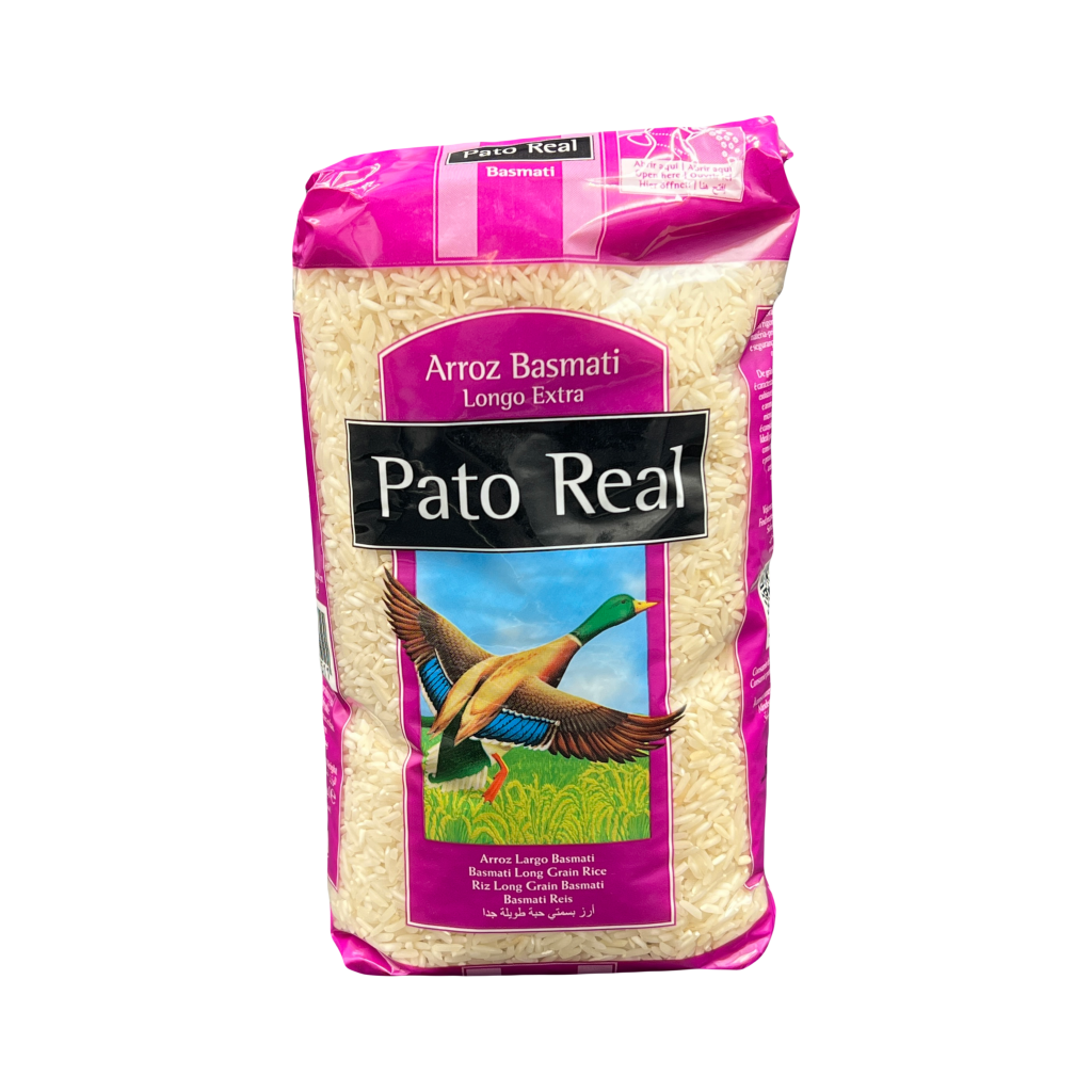 PATO REAL RIZ BASMATI LONG GRAIN 1KG - GASHI International Food