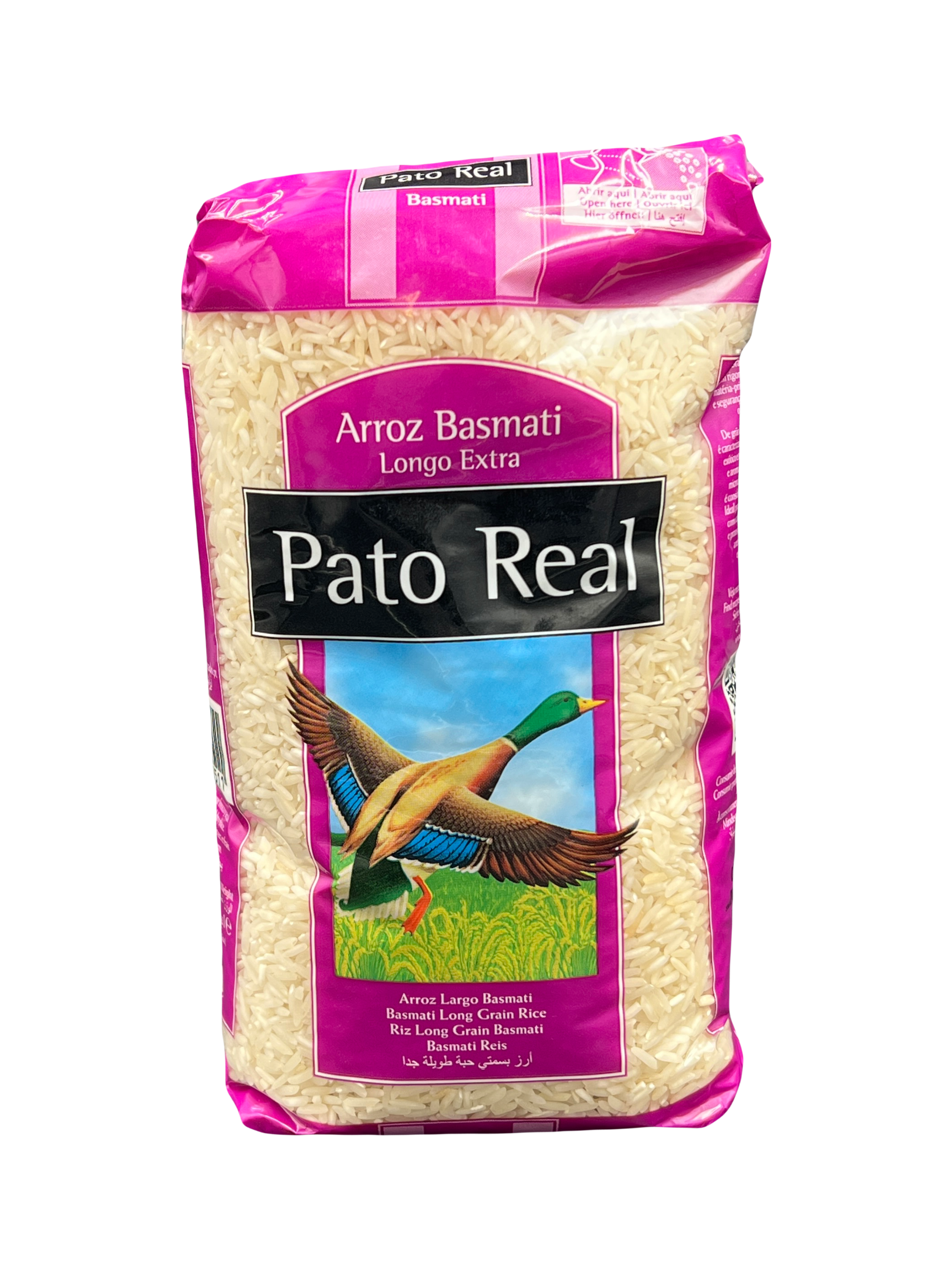 PATO REAL RIZ BASMATI LONG GRAIN 1KG - GASHI International Food
